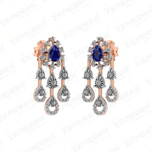 Radiant 14K Gold Diamond Necklace for Women Sarafa Bazar India