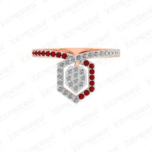 Radiant 14K Rose Gold Diamond Rings – Shop Unique Sarafa Bazar India