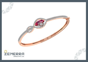 Real Diamond 14K Gold Bracelets – Premium Look Sarafa Bazar India