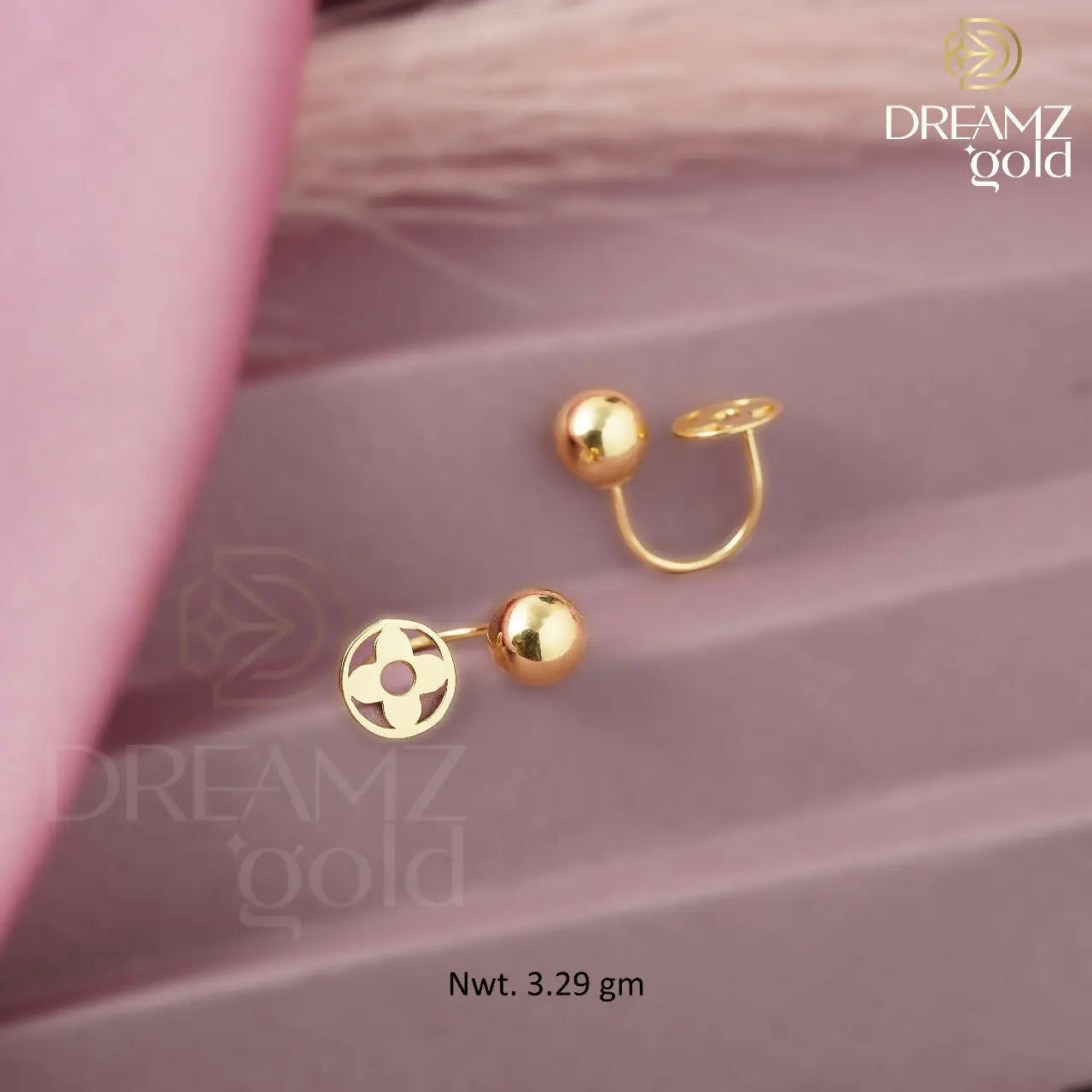 Rose Gold Bali Sarafa Bazar India