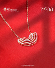 Rose Gold Chain Pendant Sarafa Bazar India
