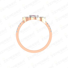 Rose Gold Diamond Rings – 14K Glam Picks Sarafa Bazar India