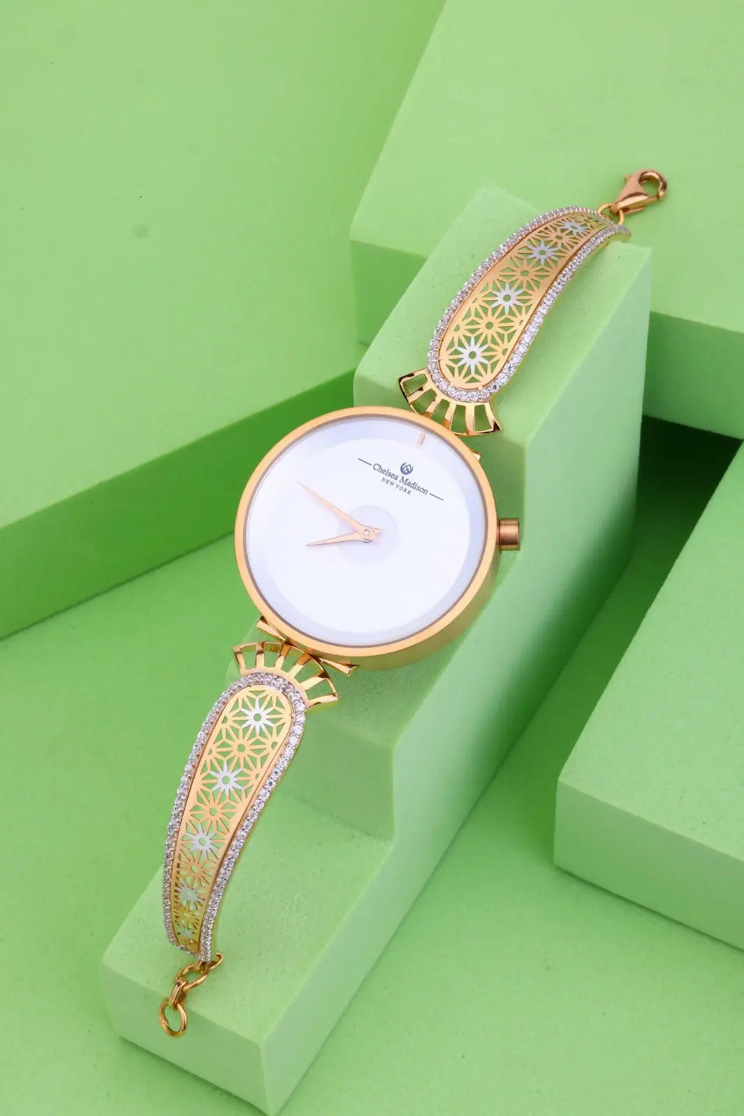 Rose Gold Ladies Watch Sarafa Bazar India