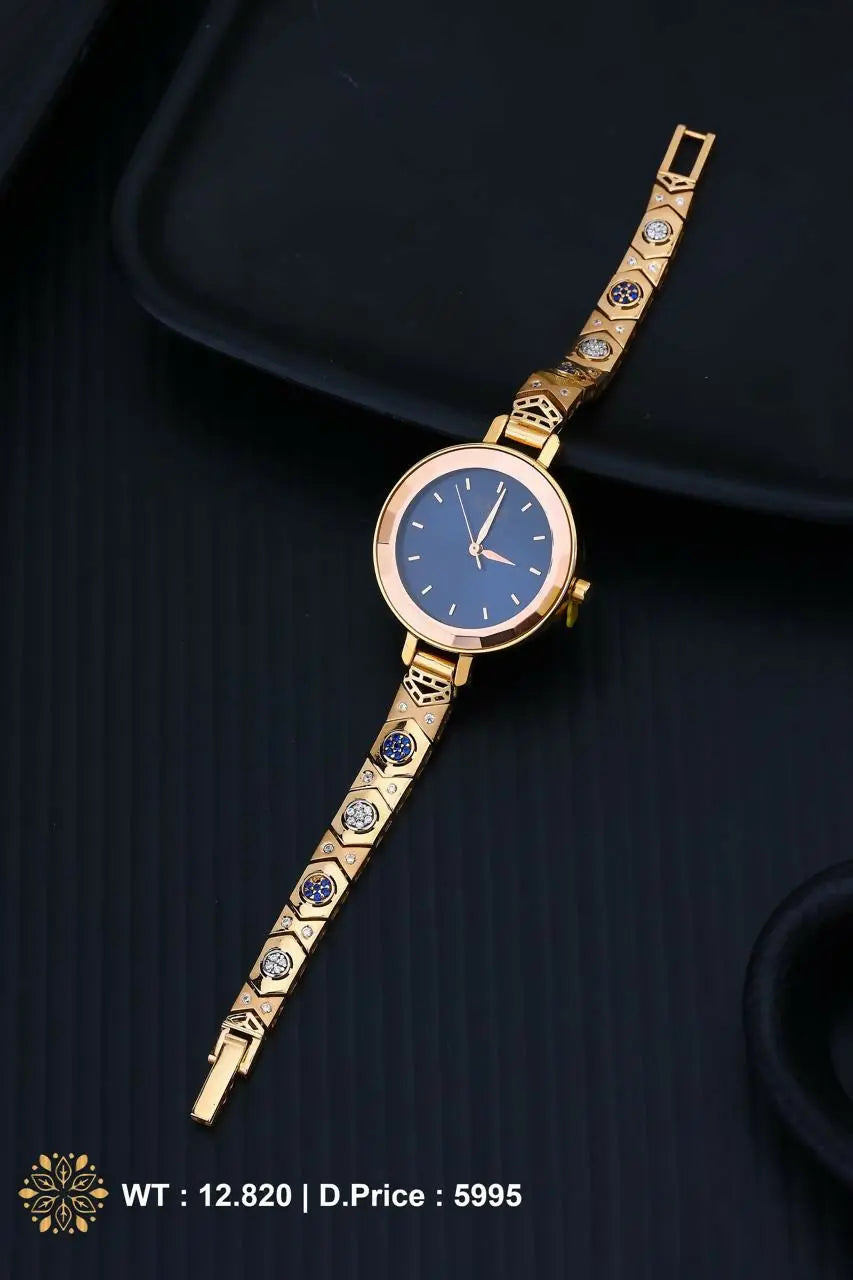 Rose Gold Ladies Watch Sarafa Bazar India