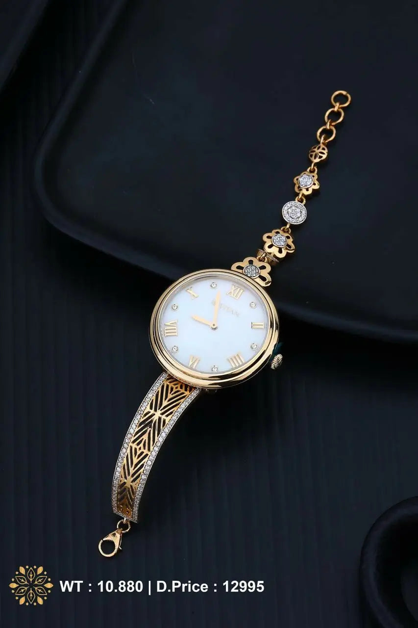 Rose Gold Ladies Watch Sarafa Bazar India