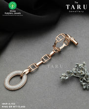 Rose Gold Ring Sarafa Bazar India