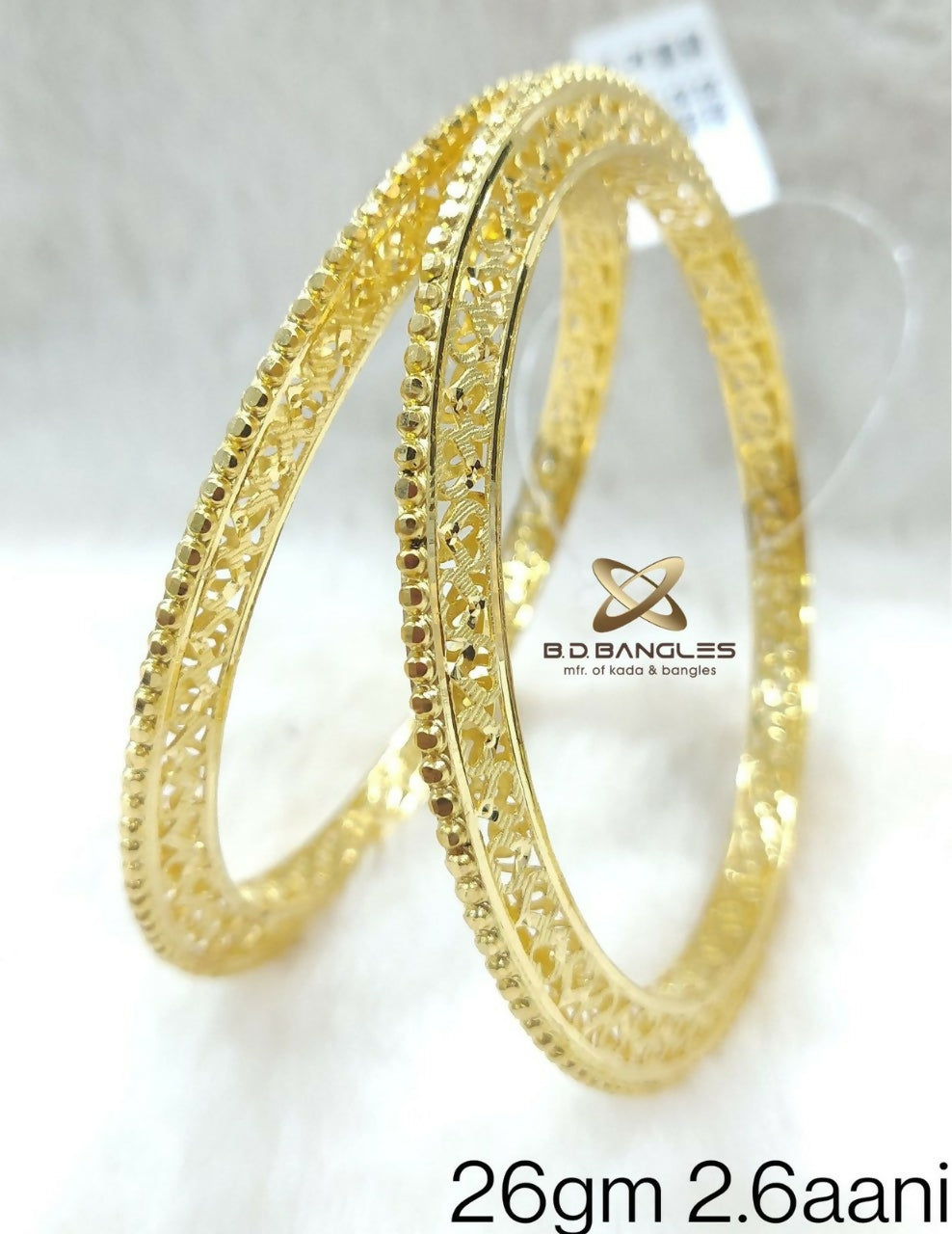 Gold Bangles 4