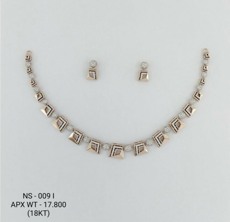 18kt Italian Necklace Sarafa Bazar India