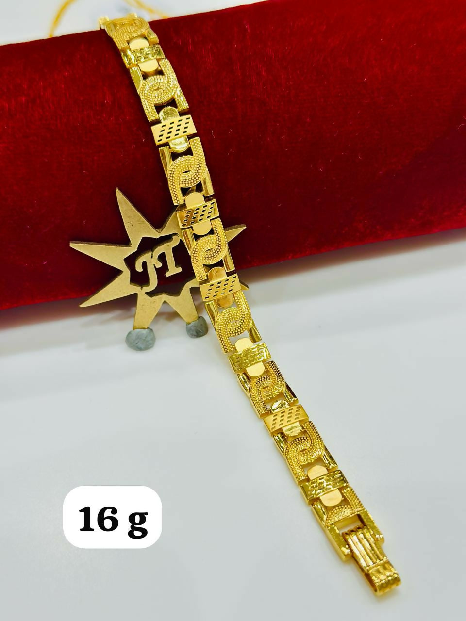 Paper Casting Gents Bracelet Sarafa Bazar India