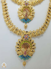Gold Necklace & Long Set Sarafa Bazar India