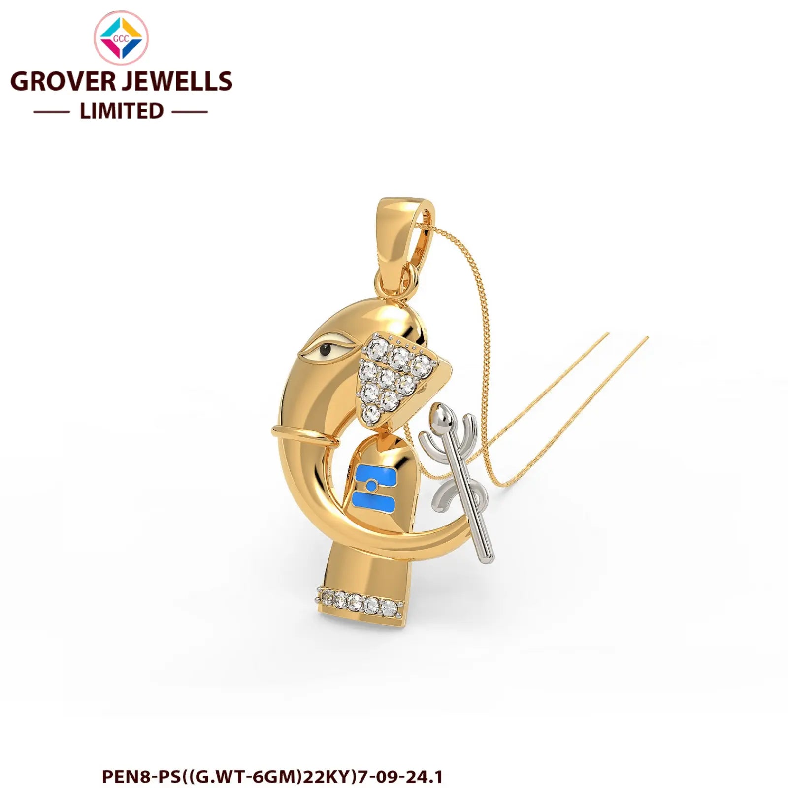 STONE GOD PENDANT(SGP-62(N)) Sarafa Bazar India