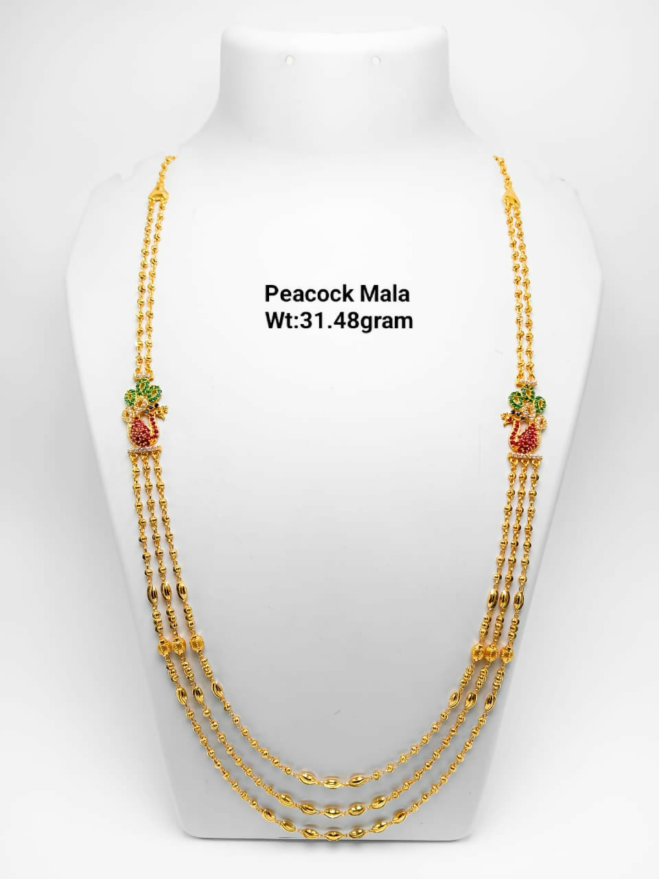 Peacock Mala Sarafa Bazar India