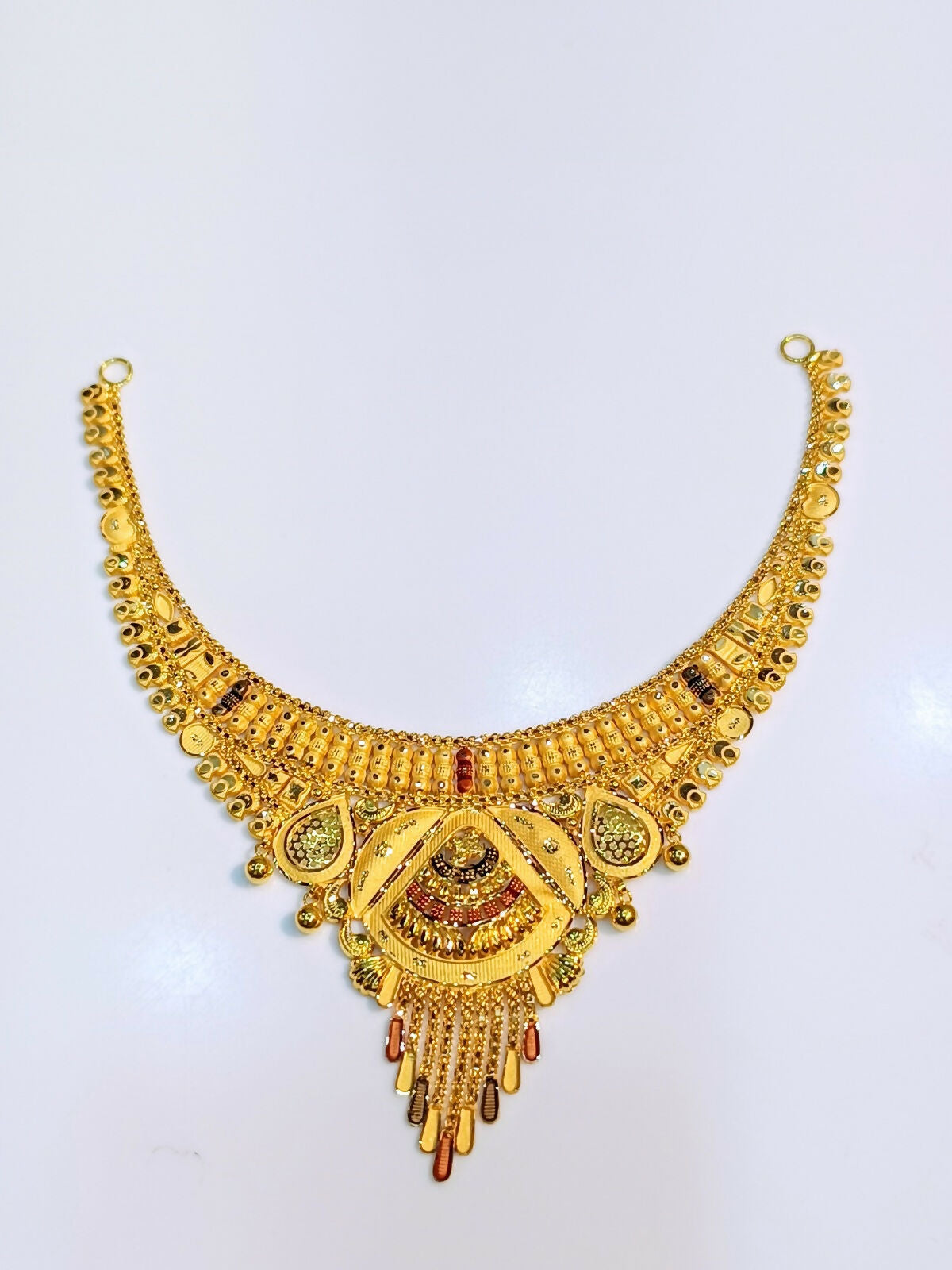 Gold Necklace Sarafa Bazar India