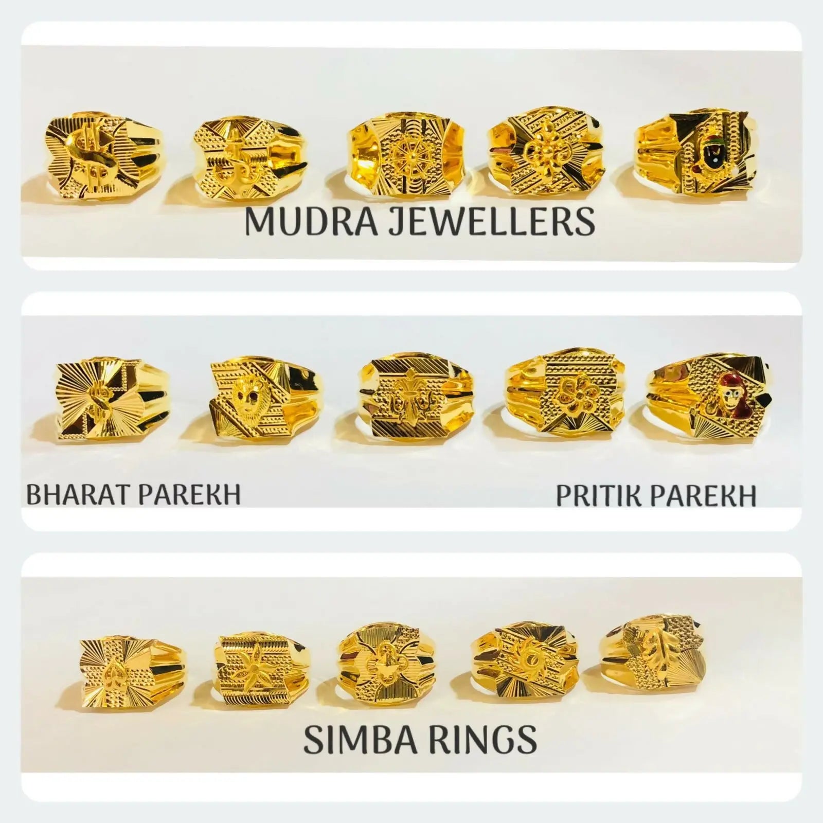 Simba Rings Sarafa Bazar India