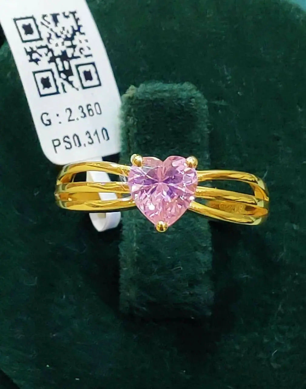 Solitaire Ladies Ring Sarafa Bazar India