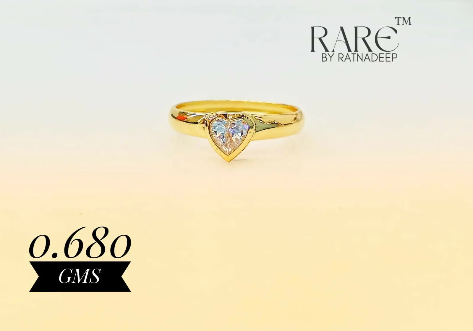 Solitaire Ladies Ring Sarafa Bazar India