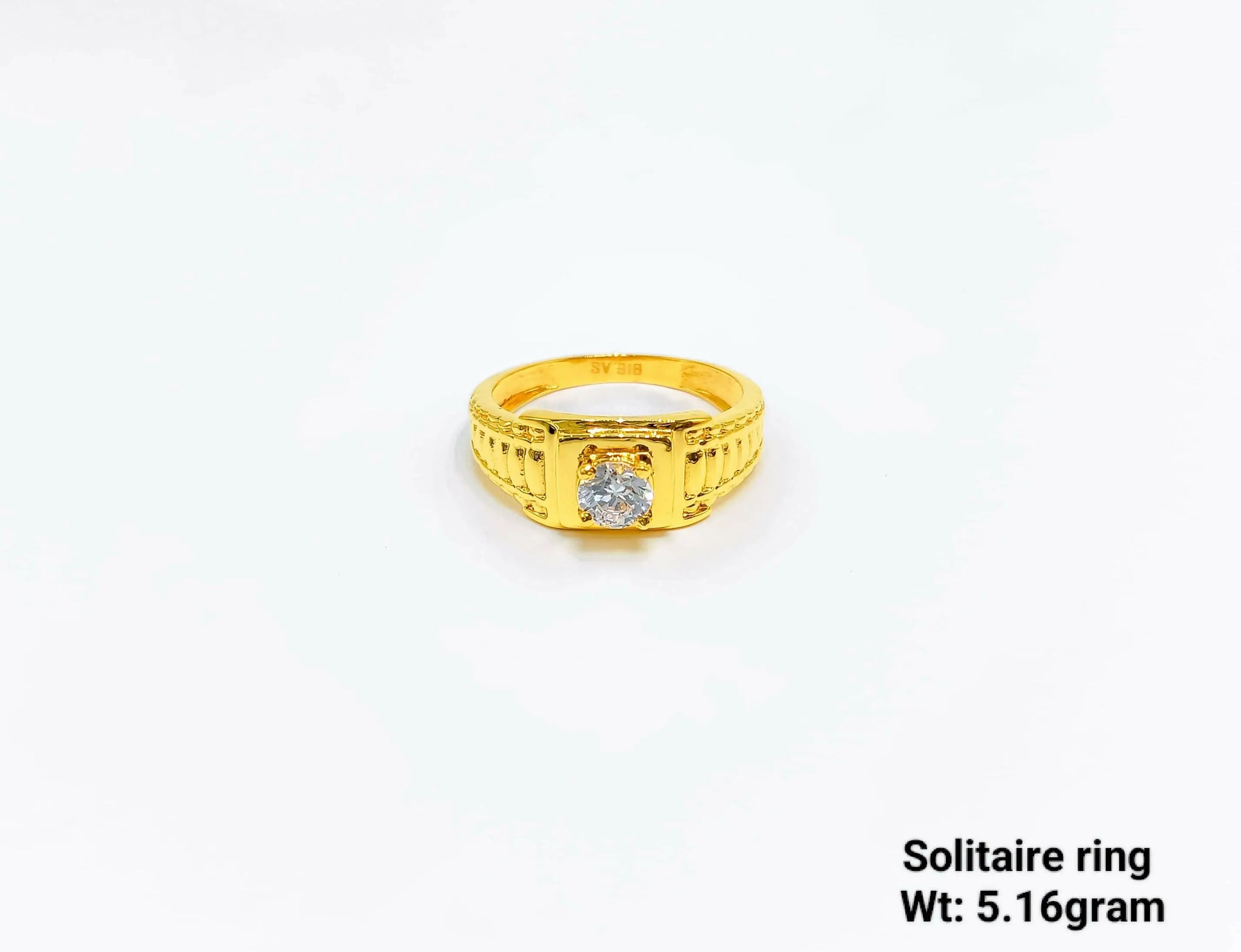 Solitaire Ring Sarafa Bazar India