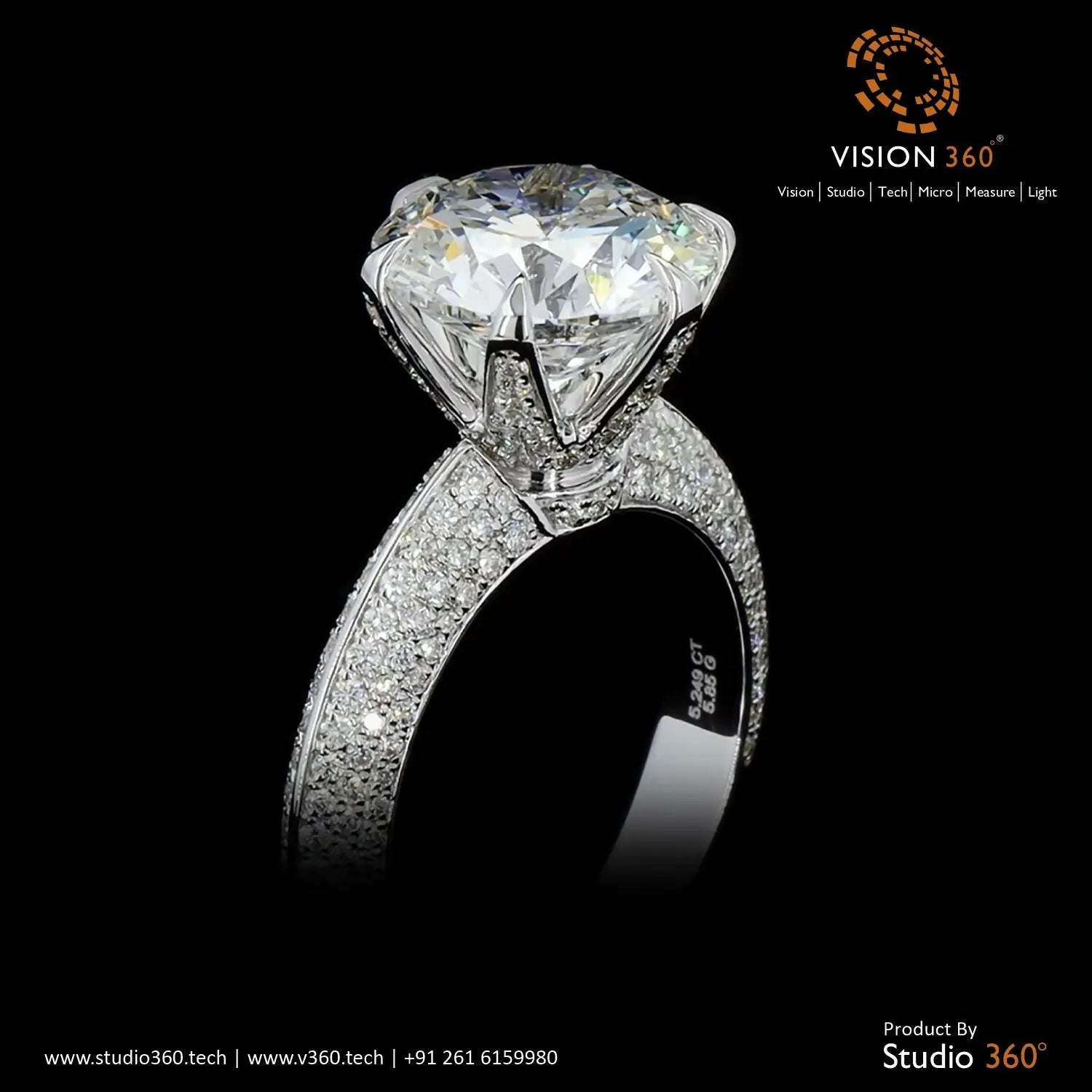 Solitaire Ring Sarafa Bazar India