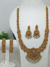Antique Temple Long Set Sarafa Bazar India