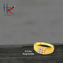 Stone Ring -5.5gm -21386 Sarafa Bazar India