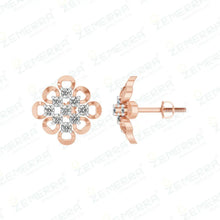 Stylish 14K Gold Diamond Pendant for Women Sarafa Bazar India