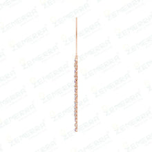 Stylish 14k Rose Gold Diamond Necklace Set For Women Sarafa Bazar India