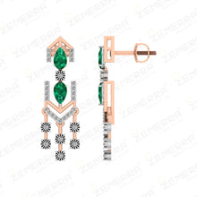 Stylish14K Gold Diamond Necklace Designs Sarafa Bazar India