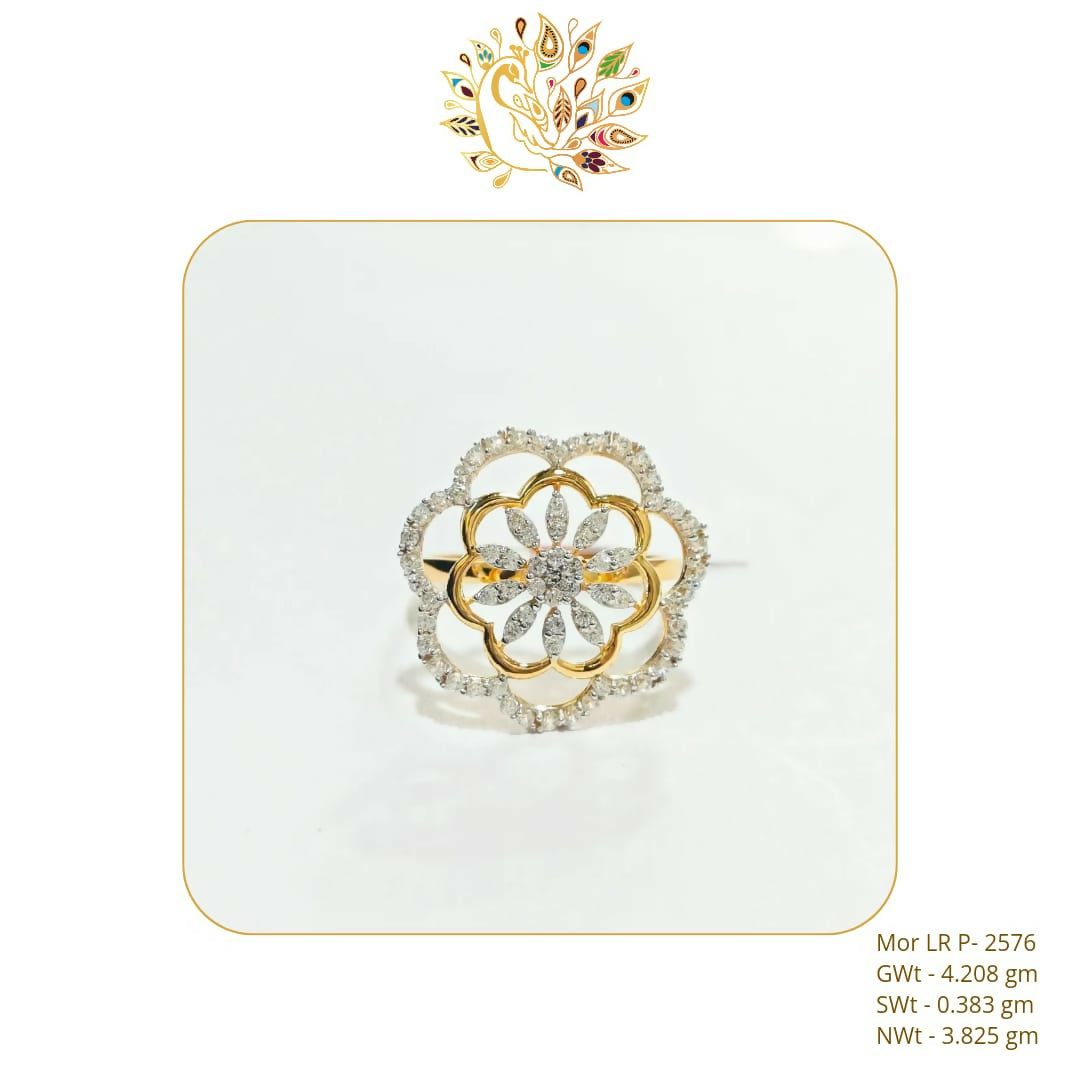 22kt Mor CZ Stoneless Ladies Ring 13