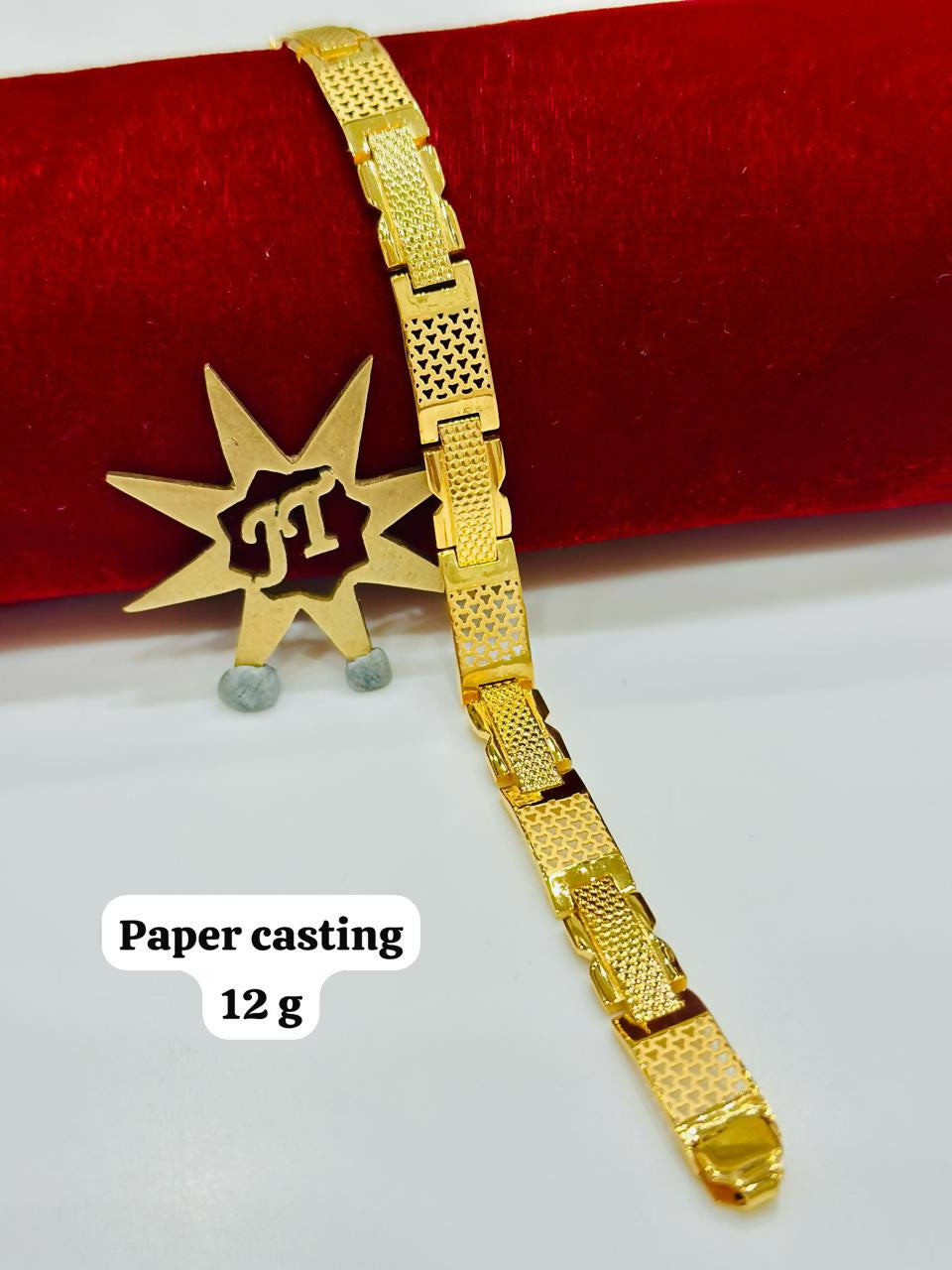 Paper Casting Gents Bracelet