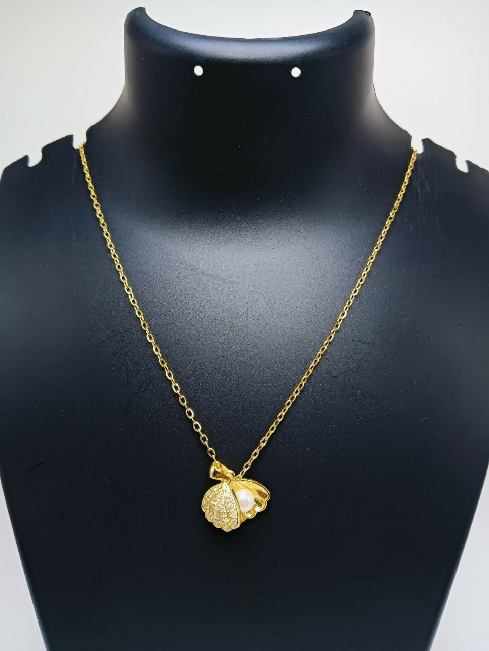 925 Silver Gold Plated Chain Pendant Sarafa Bazar India