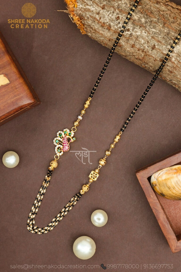 CZ Mangalsutra Sarafa Bazar India