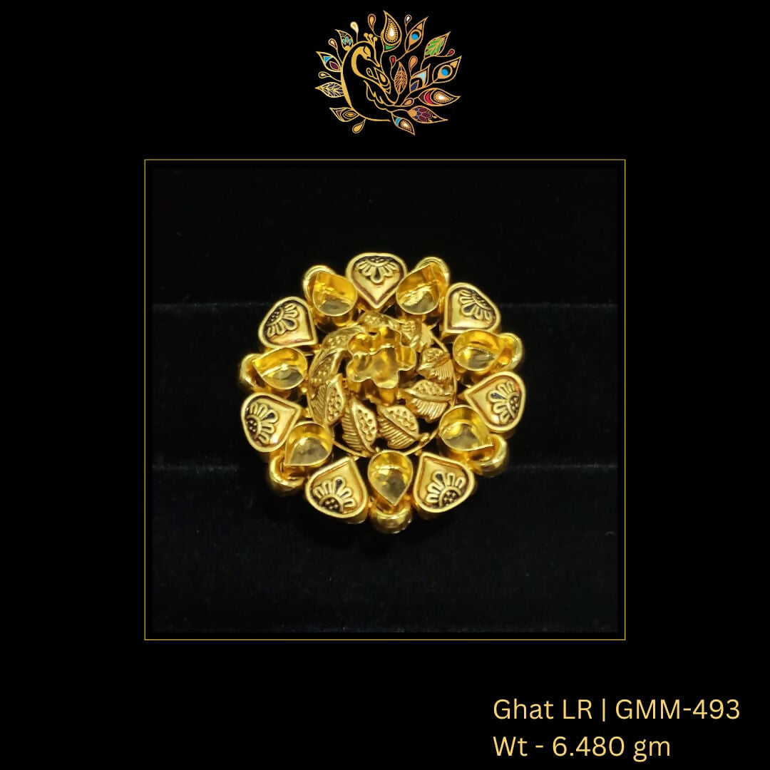 Antique Ghat Ladies Ring Sarafa Bazar India