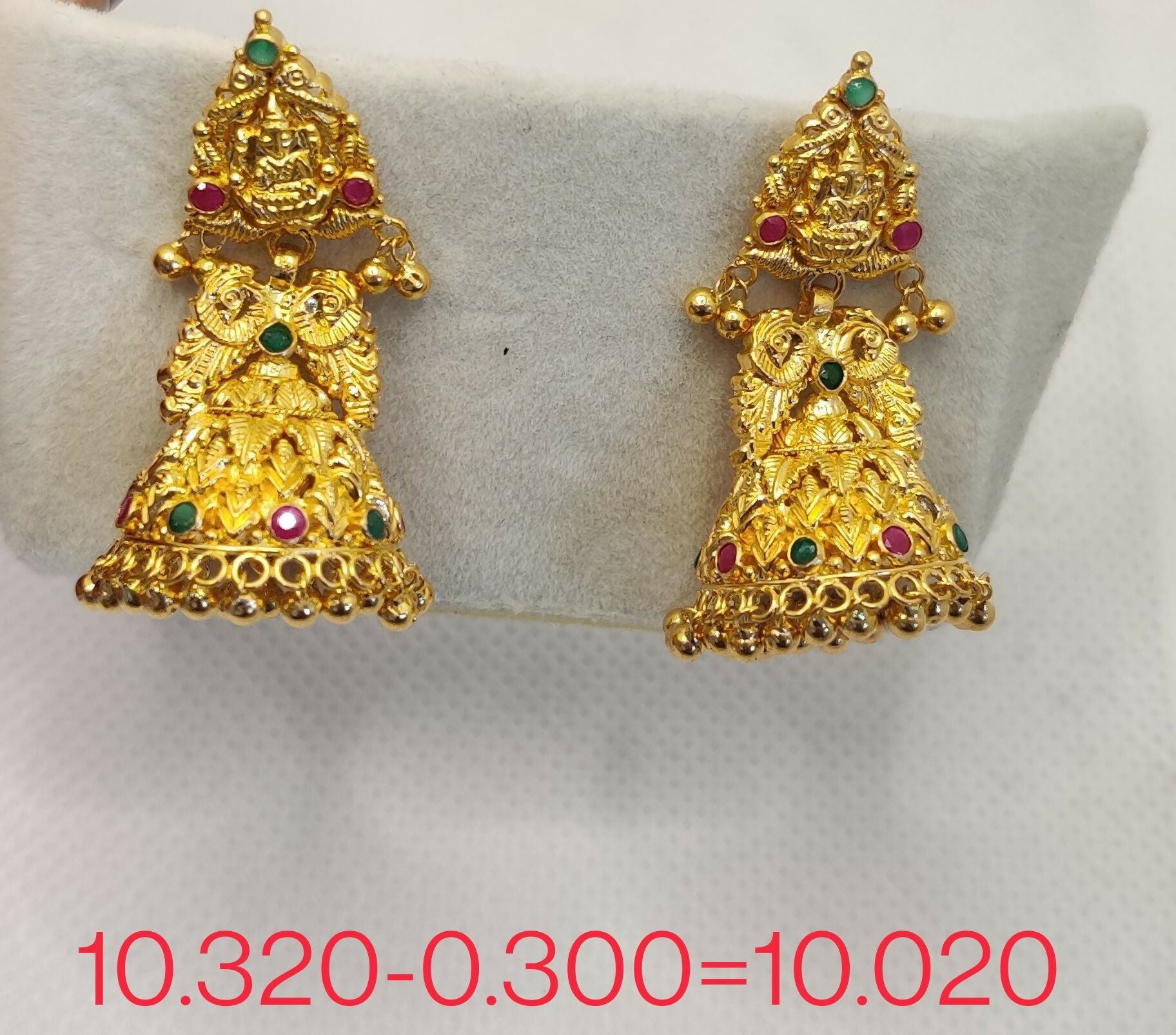 22 kt Jhumki Sarafa Bazar India