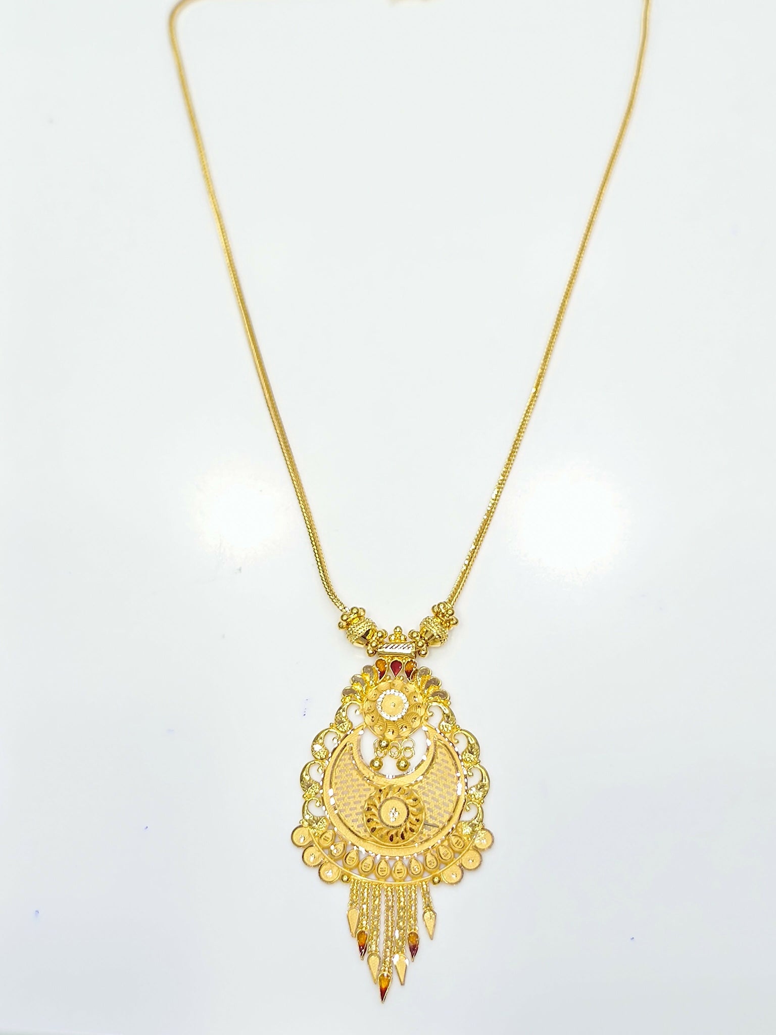 Gold Chain Set Sarafa Bazar India