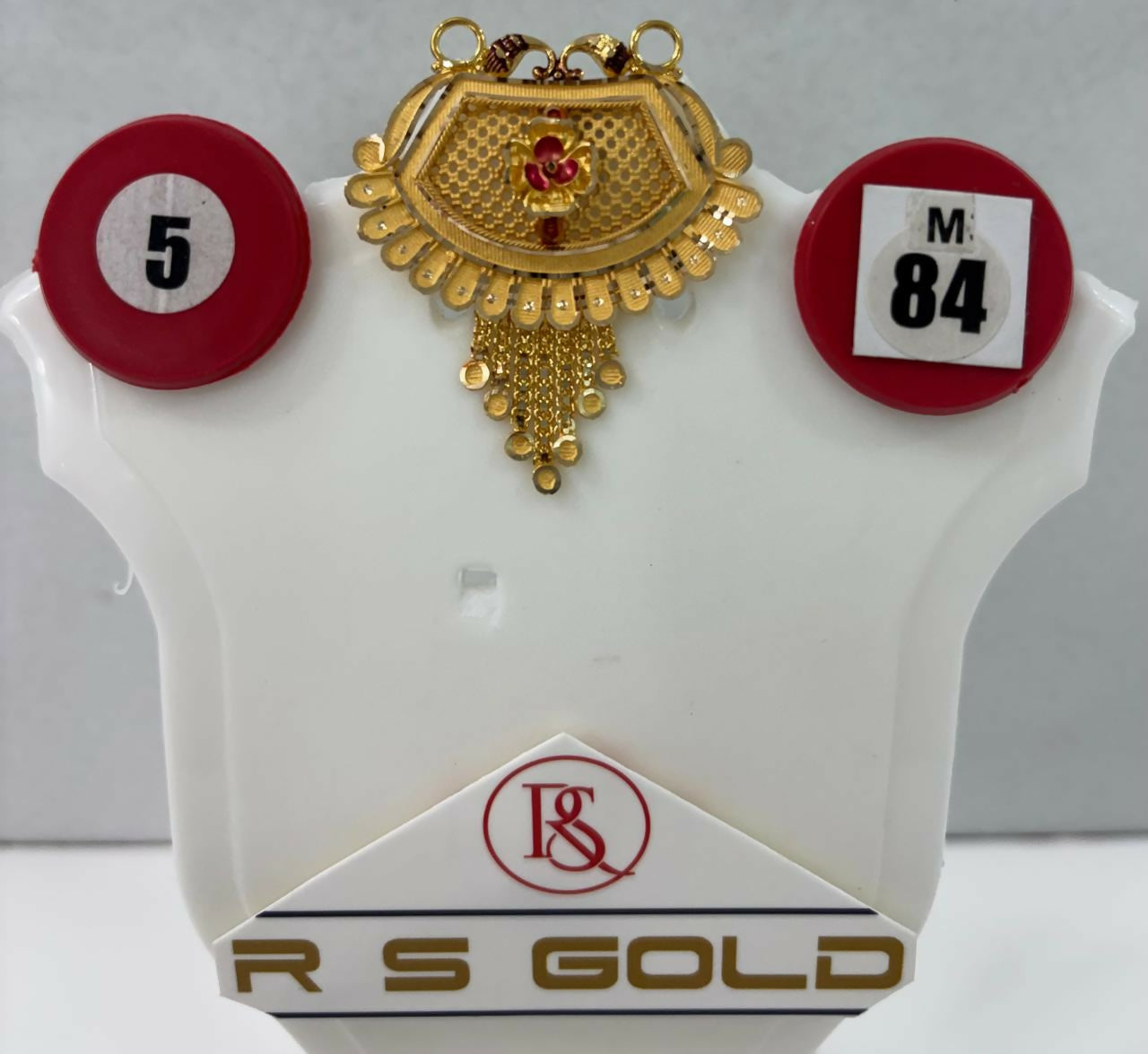 20kt Gold Mangalsutra Pendant Sarafa Bazar India