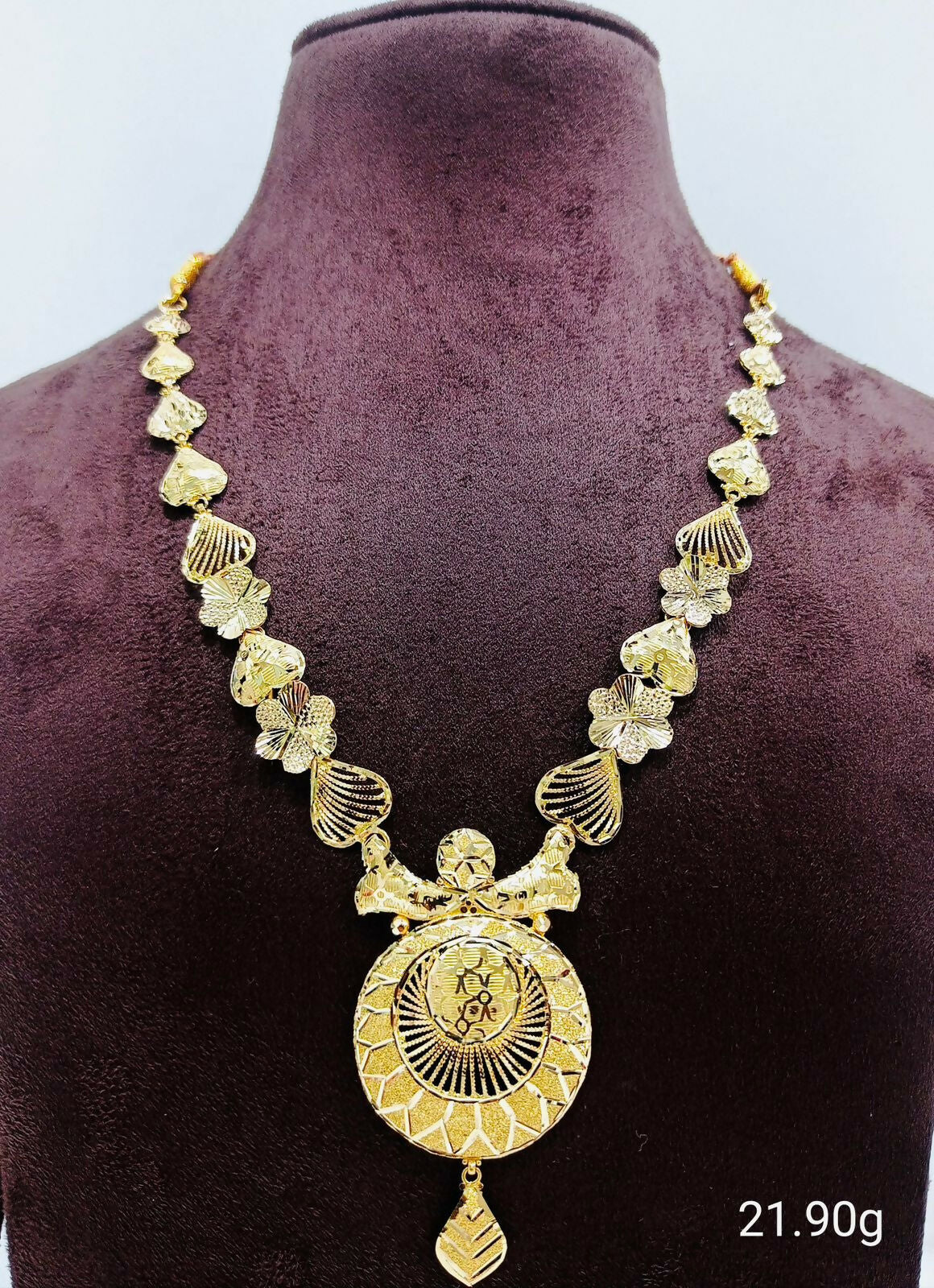 Flora Necklace & Long Set Sarafa Bazar India