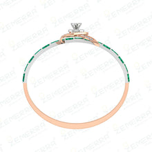 14K Gold & Nutural Diamond Bracelets for Her Sarafa Bazar India