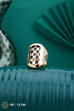 Rose Gold Gents Ring Sarafa Bazar India