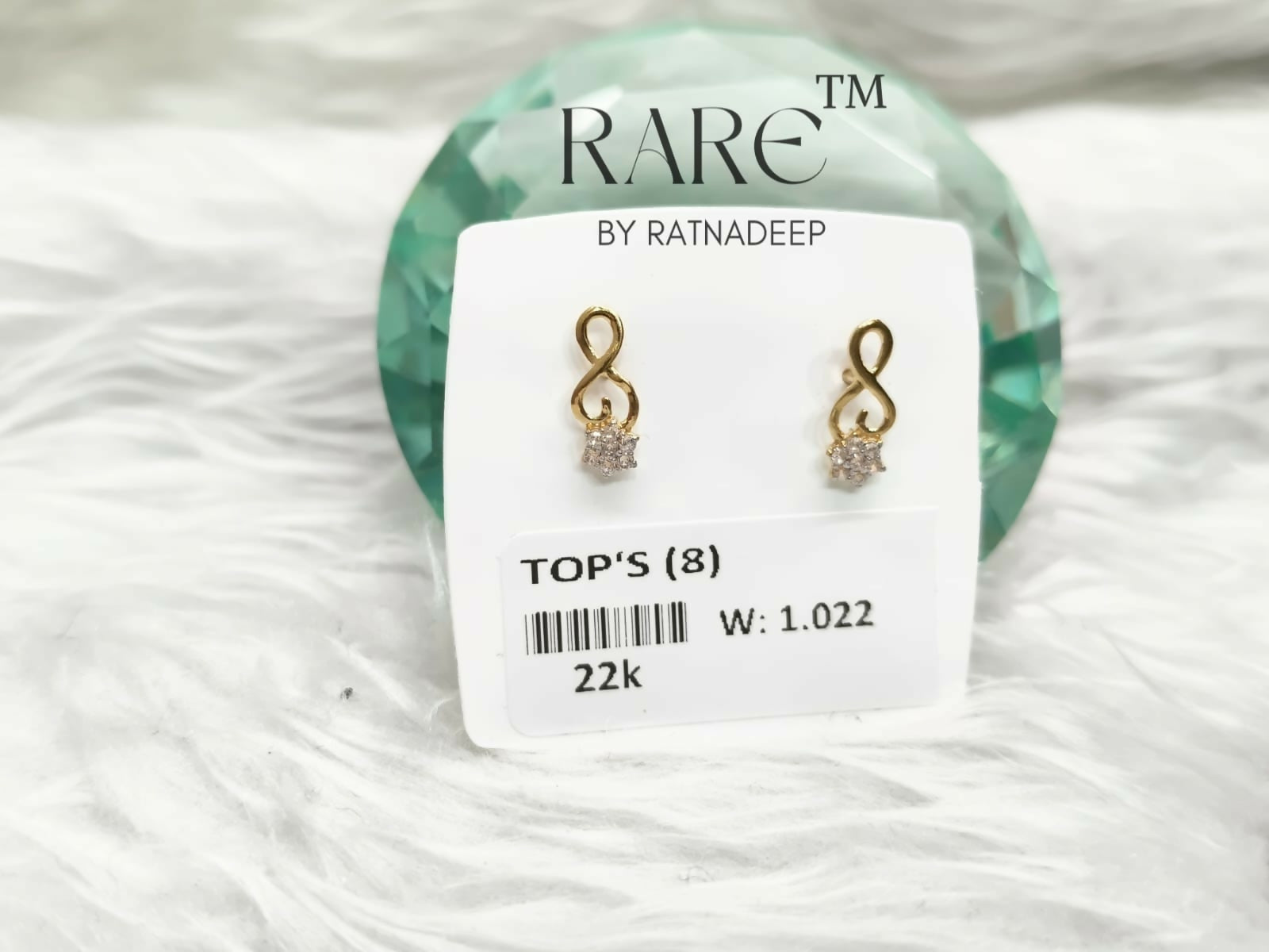 22kt CZ Tops Sarafa Bazar India