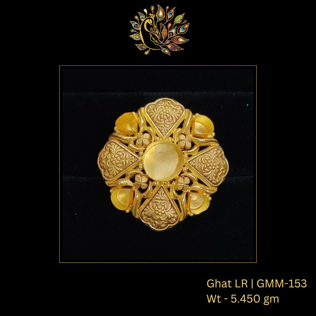 Antique Ghat Ladies Ring Sarafa Bazar India