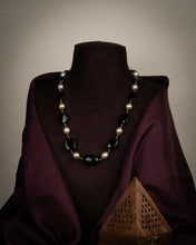 Tourmaline And South Sea Pearl Mala Sarafa Bazar India