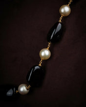 Tourmaline And South Sea Pearl Mala Sarafa Bazar India