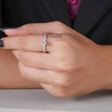 Exquisite Embrace Diamond Ring Sarafa Bazar India