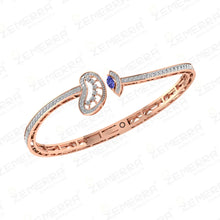 Trending Now 14K Rose Gold Diamond Open Bracelets Design Sarafa Bazar India