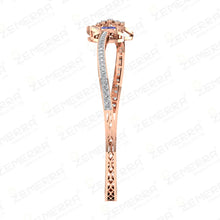 Trending Now 14K Rose Gold Diamond Open Bracelets Design Sarafa Bazar India