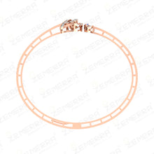 Trending Now 14K Rose Gold Diamond Open Bracelets Design Sarafa Bazar India