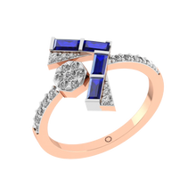 Trendy 14K Rose Gold Diamond Pendant Full Set Sarafa Bazar India