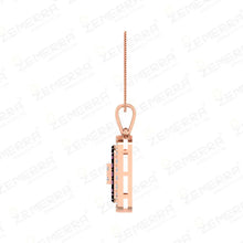 Trendy Diamond Pendant Sets in 14K Gold Sarafa Bazar India