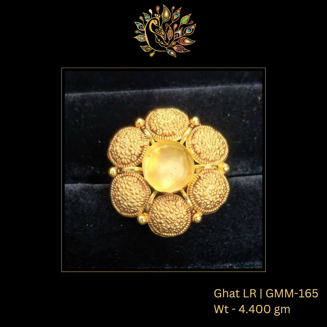Antique Ghat Ladies Ring Sarafa Bazar India