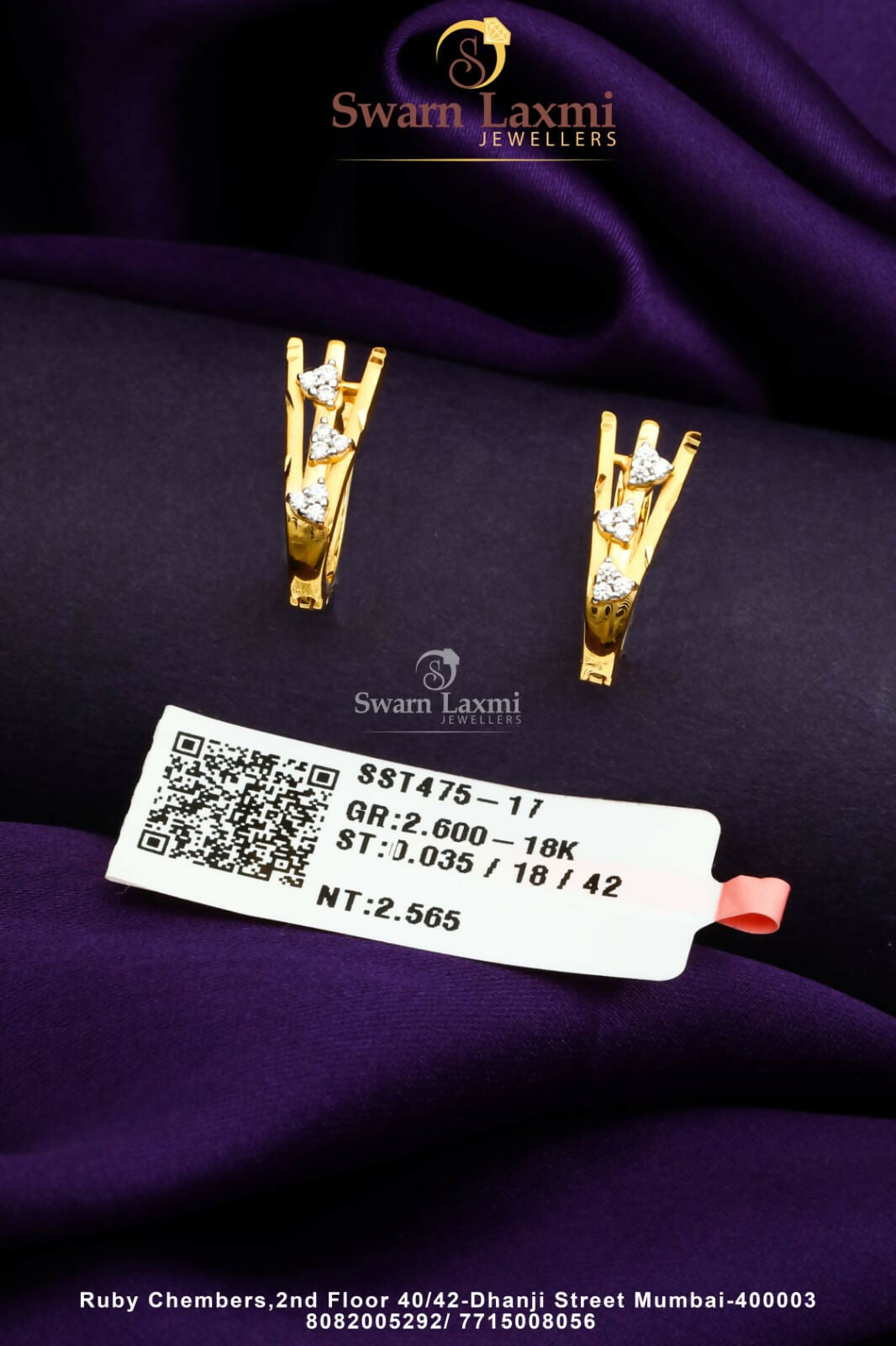 18kt Emerald Bali Sarafa Bazar India